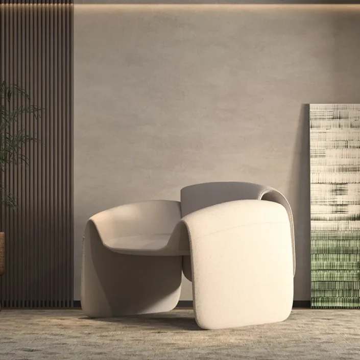 Globe Furnishings - Italian Minimalist Creative Luxury Crab Armchair Globe Furnishings - Italian Minimalist Creative Luxury Crab Armchair