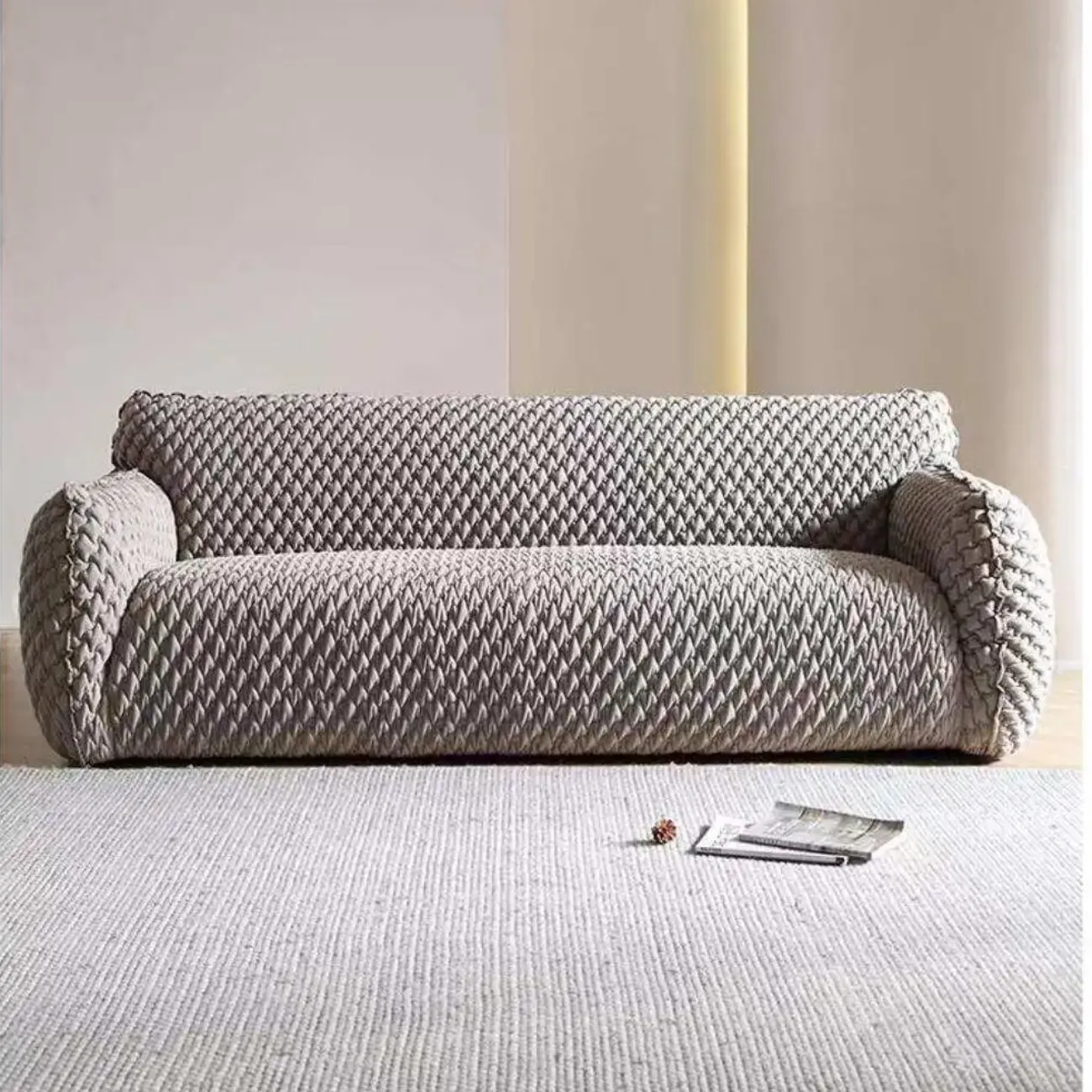 主图-04 Globe Furnishings - Blue Fat Man Single Sofa Set