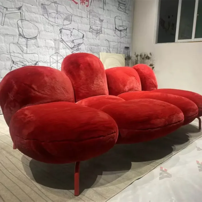 Globe Furnishings - Fluffy Puff Modular Sofa Globe Furnishings - Fluffy Puff Modular Sofa