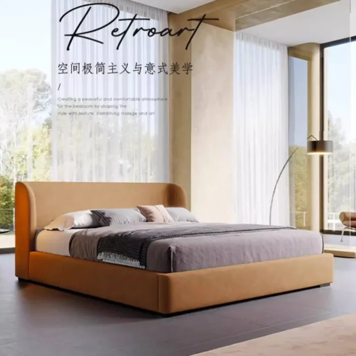 Globe Furnishings - Copenhagen Modern Minimalist Eco-Friendly Double Bed Globe Furnishings - Copenhagen Modern Minimalist Eco-Friendly Double Bed