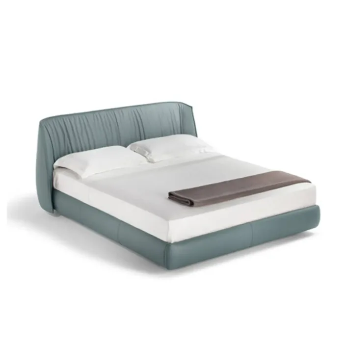 Globe Furnishings - Poltrona Frau Archibald Leather Bed Globe Furnishings - Poltrona Frau Archibald Leather Bed
