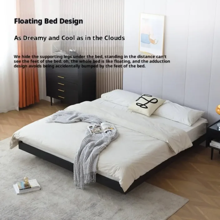 Globe Furnishings - Modern Minimalist Comfort Double Bed Globe Furnishings - Modern Minimalist Comfort Double Bed