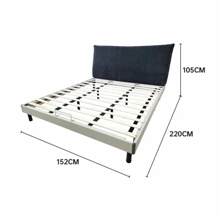 Globe Furnishings - Nordic-Style Minimalist Upholstered Bed Globe Furnishings - Nordic-Style Minimalist Upholstered Bed
