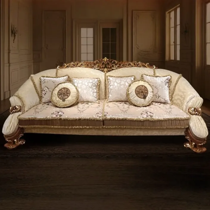 Globe Furnishings - French Court Luxury Villa Sofa