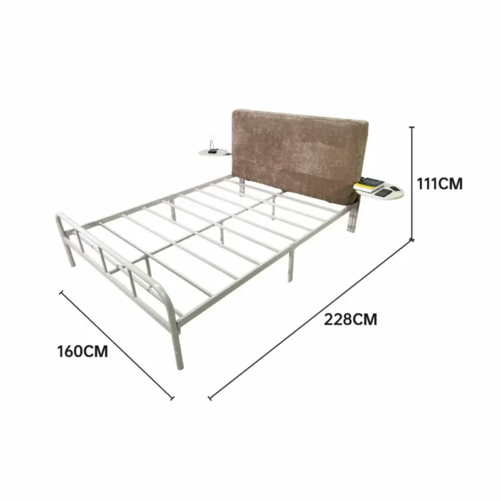 Globe Furnishings - Nordic Style Minimalist Double Bedroom Bed Globe Furnishings - Nordic Style Minimalist Double Bedroom Bed