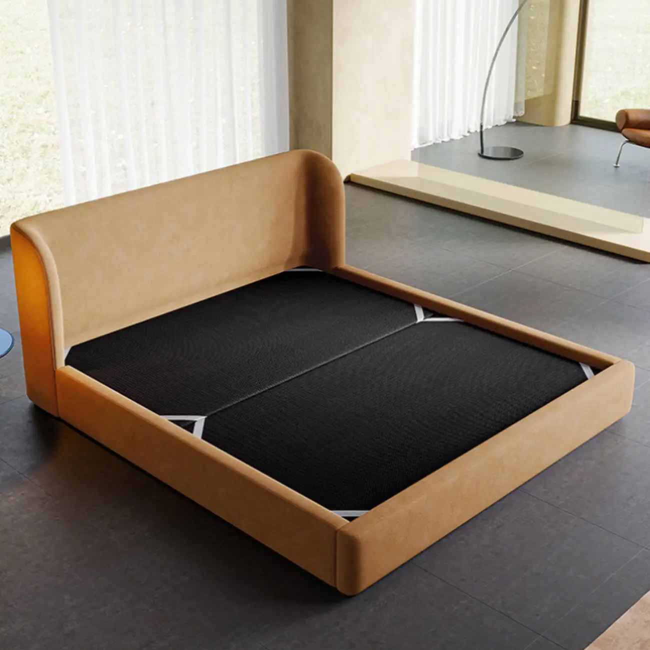 主图-05 Globe Furnishings - Copenhagen Modern Minimalist Eco-Friendly Double Bed