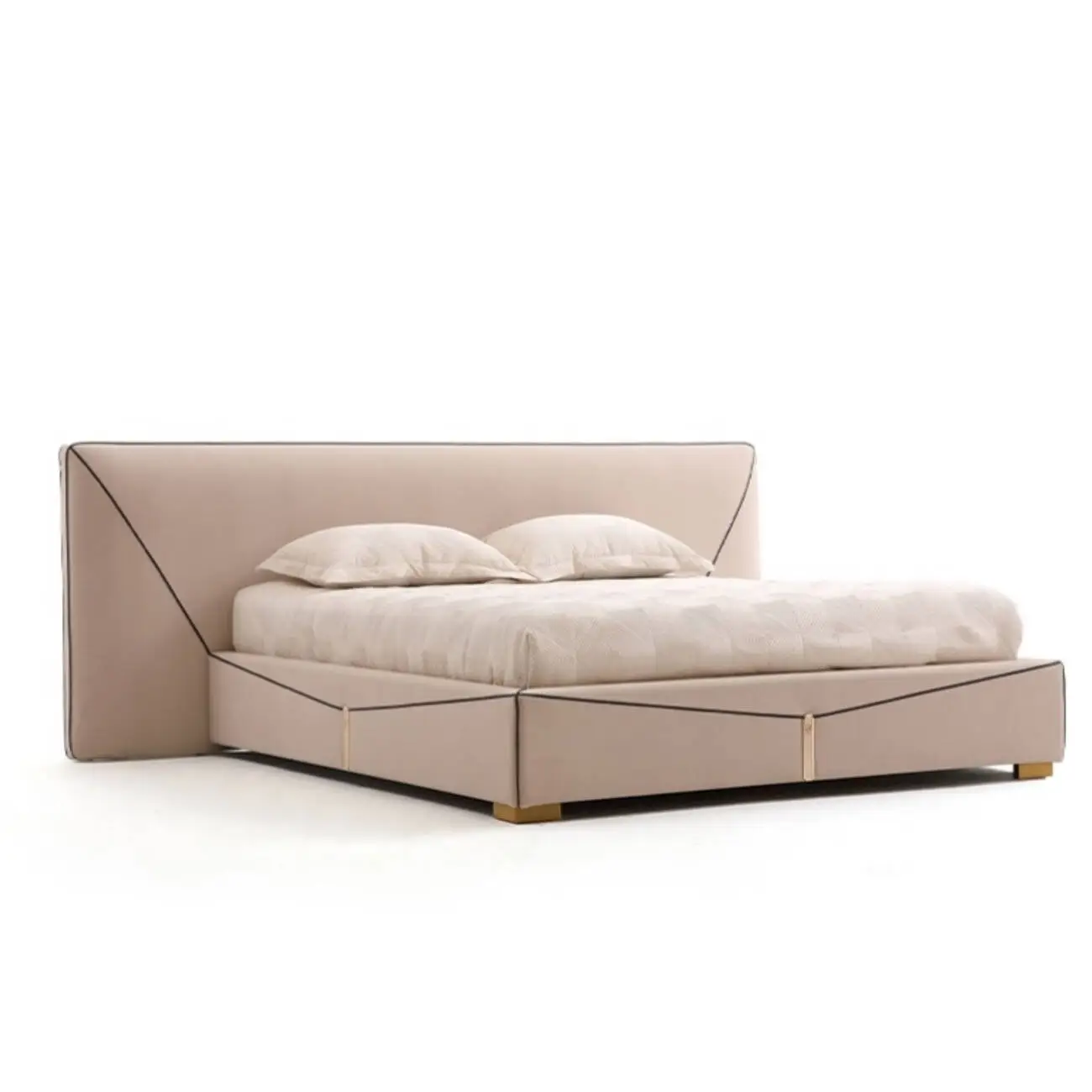 主图-05 Globe Furnishings - Italian-Style Luxury Leather Envelope Bed