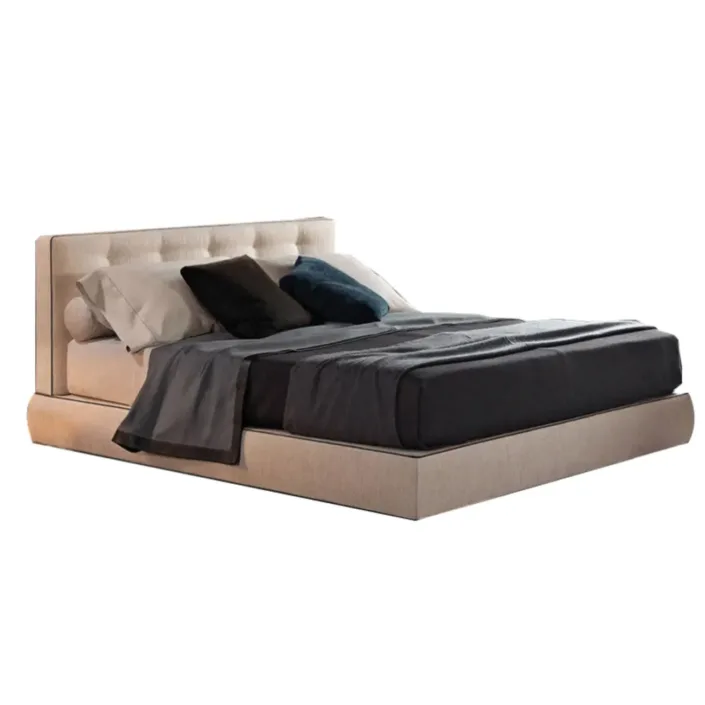 Globe Furnishings - Nordic Fabric Double Bedford Bed Globe Furnishings - Nordic Fabric Double Bedford Bed