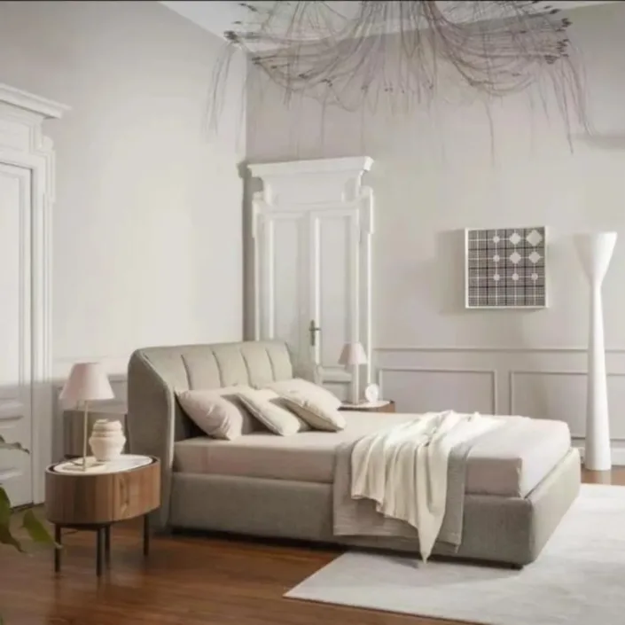 Globe Furnishings - Italian Minimalist JILL Bed Globe Furnishings - Italian Minimalist JILL Bed