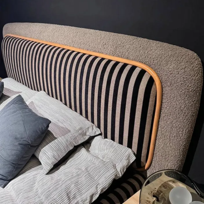 Globe Furnishings - Chenille Luxury Fendi Bed Globe Furnishings - Chenille Luxury Fendi Bed