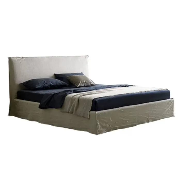 Globe Furnishings - Japanese-Style Cotton-Linen Fabric Bed by Anno Globe Furnishings - Japanese-Style Cotton-Linen Fabric Bed by Anno