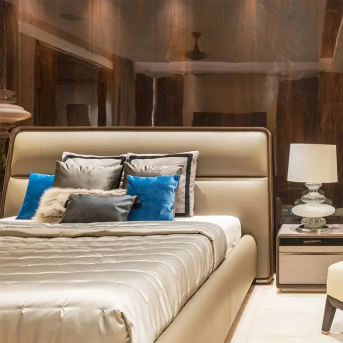Globe Furnishings - Frame Wide-Screen Upholstered Bed Globe Furnishings - Frame Wide-Screen Upholstered Bed