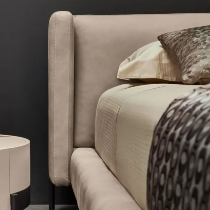 Globe Furnishings - Cantori Italian Luxury Leather Bed Globe Furnishings - Cantori Italian Luxury Leather Bed