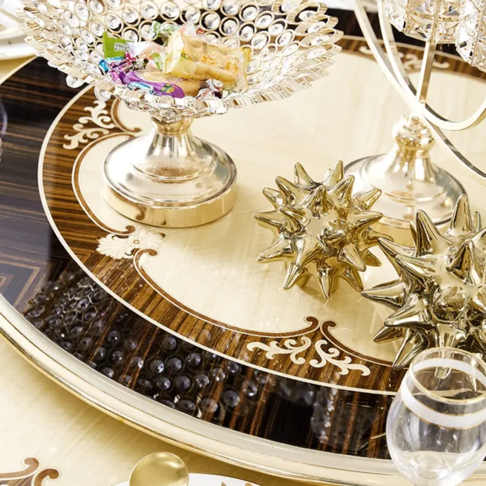 Globe Furnishings - European-style Villa Dining Table And Chairs Globe Furnishings - European-style Villa Dining Table And Chairs