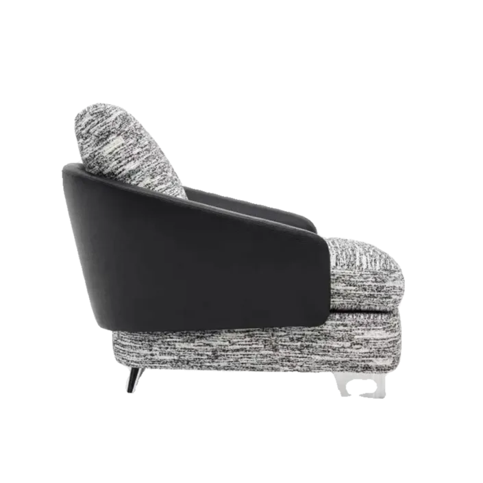 Globe Furnishings - Italian Minimalist Lawson Lounge Chair Globe Furnishings - Italian Minimalist Lawson Lounge Chair