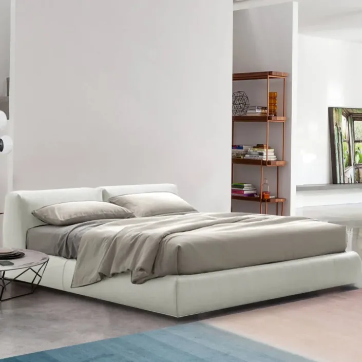 Globe Furnishings - Bolton Upholstered Leather Bed Globe Furnishings - Bolton Upholstered Leather Bed