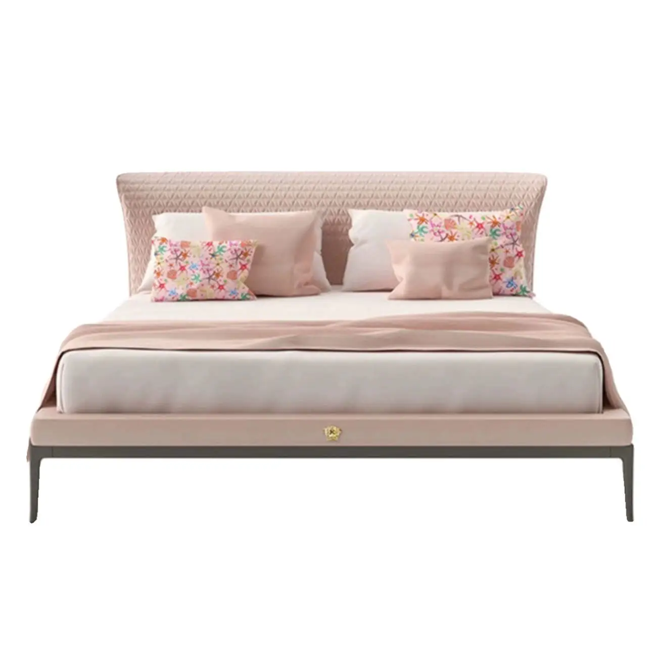 主图-06 Globe Furnishings - Versace Genuine Leather Princess Bed