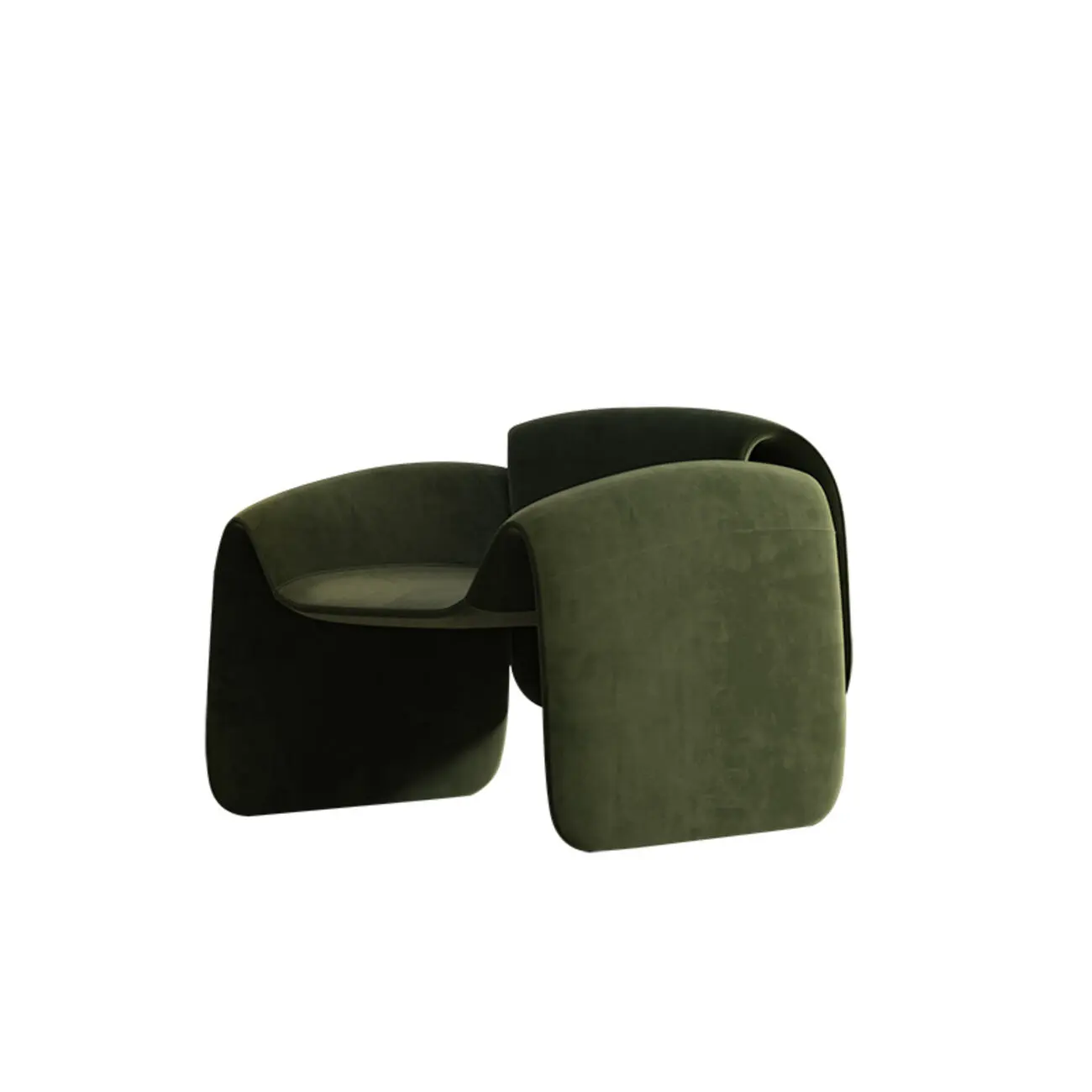 主图-06 Globe Furnishings - Italian Minimalist Creative Luxury Crab Armchair