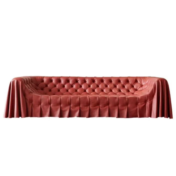 Globe Furnishings - Bohemian Skirted Sofa
