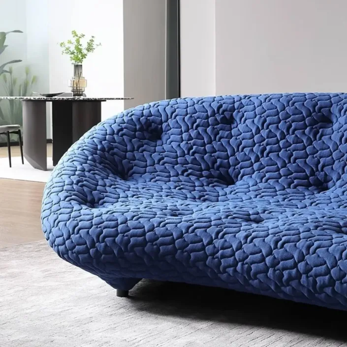 Globe Furnishings - Italian Shell Sofa Globe Furnishings - Italian Shell Sofa