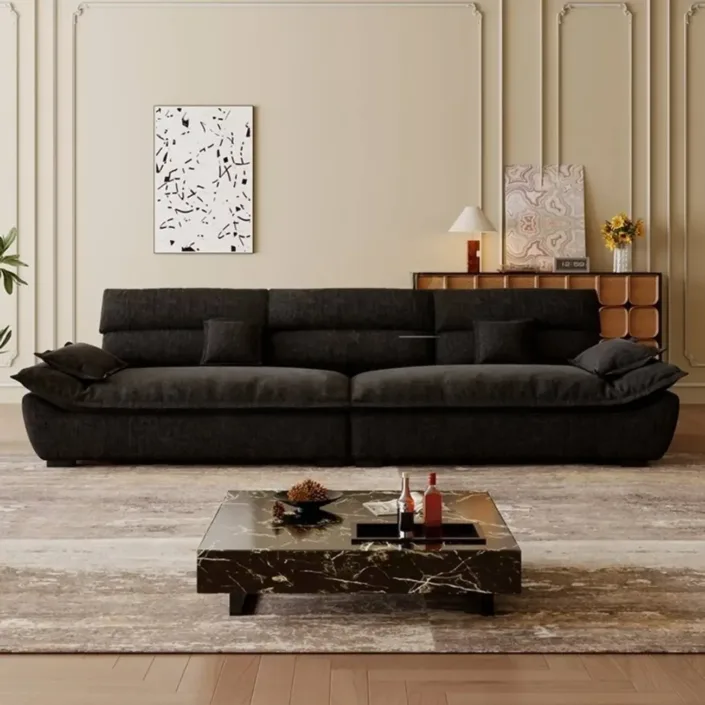 Globe Furnishings - French Vintage Sailing Ship Sofa Globe Furnishings - French Vintage Sailing Ship Sofa