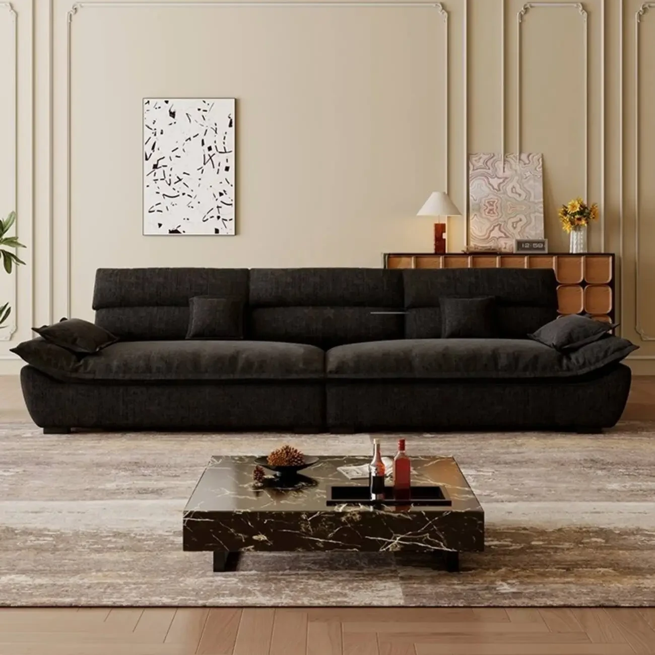 主图-06 Globe Furnishings - French Vintage Sailing Ship Sofa
