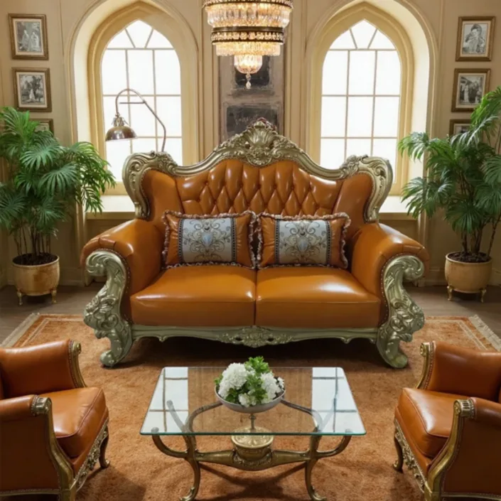 Globe Furnishings - European Style High-end Palace Villa Sofa Globe Furnishings - European Style High-end Palace Villa Sofa
