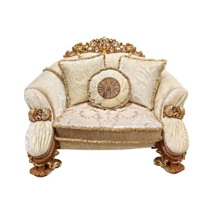 Globe Furnishings - French Court Luxury Villa Sofa