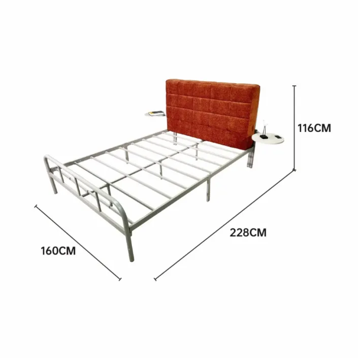 Globe Furnishings - Minimalist Nordic Style High-quality Double Bed Globe Furnishings - Minimalist Nordic Style High-quality Double Bed