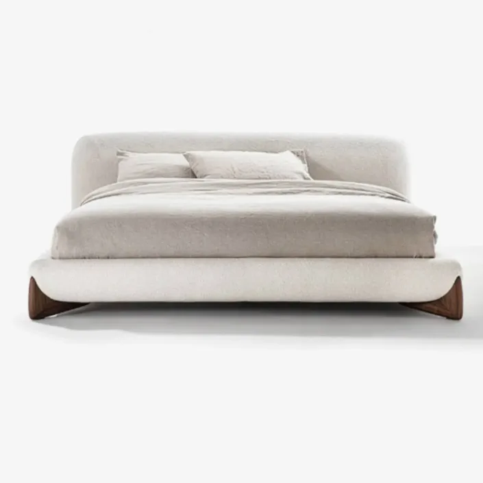 Globe Furnishings - Lambswool Fabric SOFTBAY Bed Globe Furnishings - Lambswool Fabric SOFTBAY Bed
