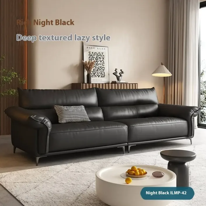 Globe Furnishings - Luxurious Harbour Italian Leather Sofa Globe Furnishings - Luxurious Harbour Italian Leather Sofa