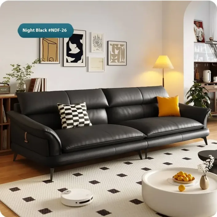Globe Furnishings - New Italian Cloud Wing Leather Sofa Globe Furnishings - New Italian Cloud Wing Leather Sofa