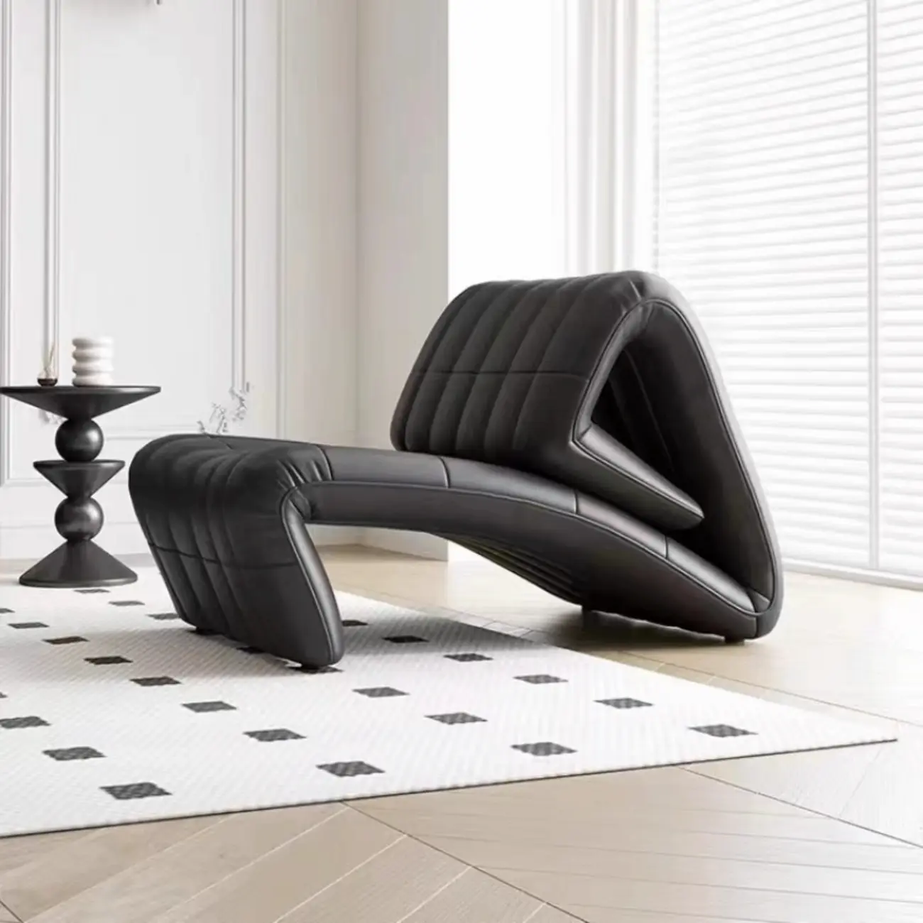 主图-07 Globe Furnishings - Barcelona Light Luxury Lounge Chair