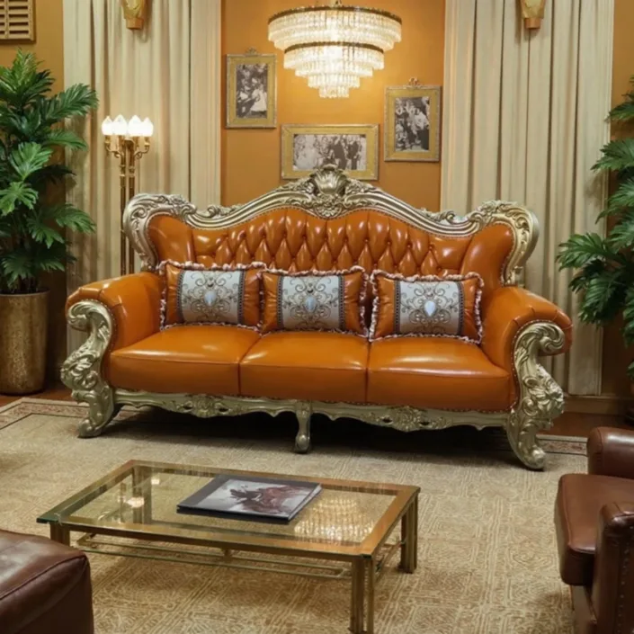 Globe Furnishings - European Style High-end Palace Villa Sofa Globe Furnishings - European Style High-end Palace Villa Sofa