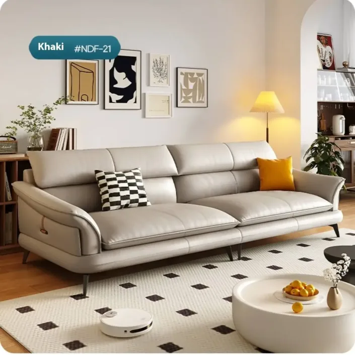 Globe Furnishings - New Italian Cloud Wing Leather Sofa Globe Furnishings - New Italian Cloud Wing Leather Sofa