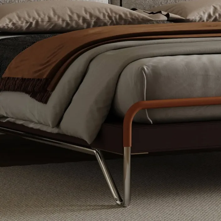 Globe Furnishings - Carmelot Chenille Upholstered Bed Globe Furnishings - Carmelot Chenille Upholstered Bed