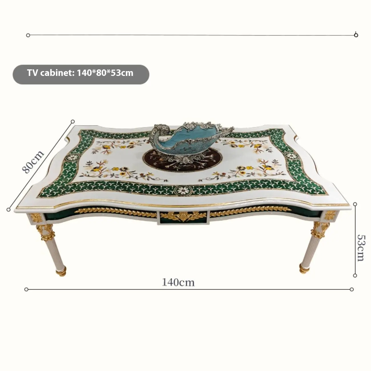 主图-09 Globe Furnishings - French-Style Light Luxury Palace Upholstered Sofa