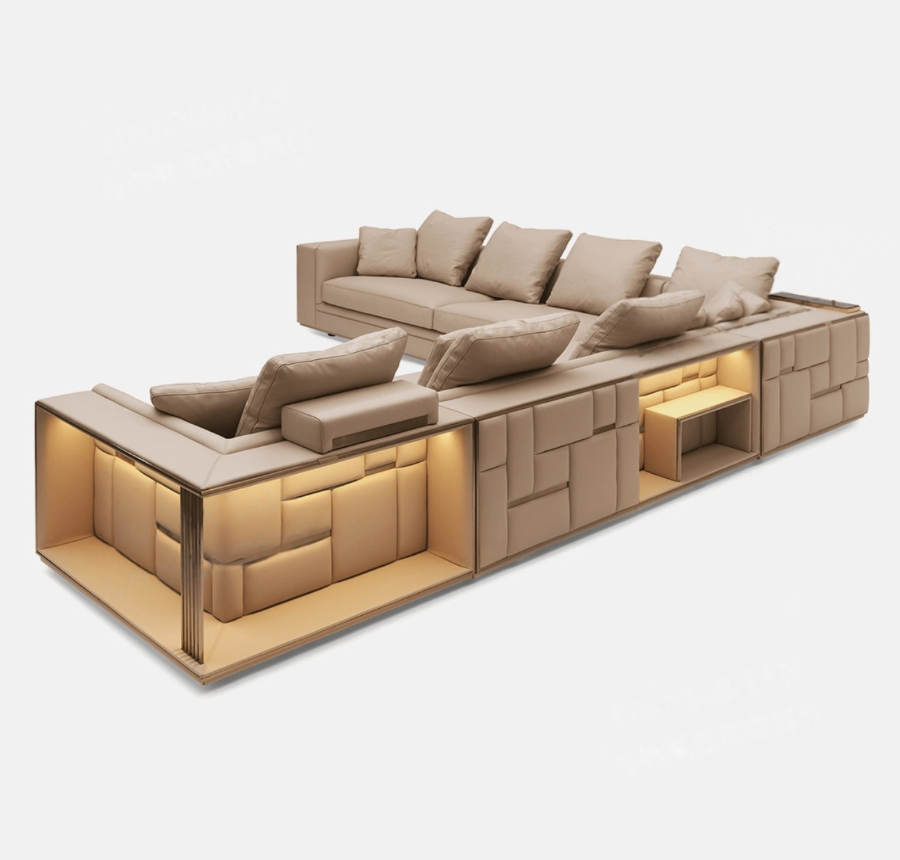 主图-3 Globe Furnishings - Italian Designer Brera Sofa