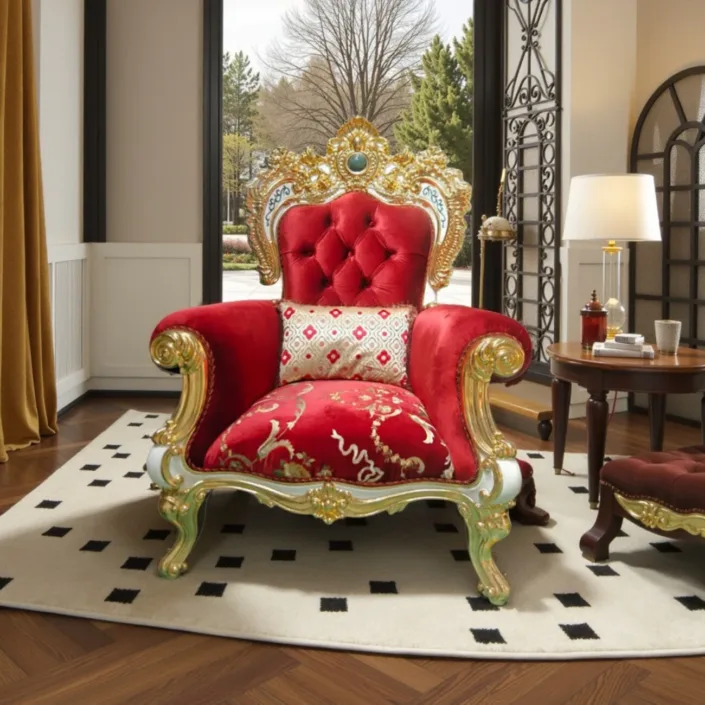 Globe Furnishings - French Court Luxury Villa Sofa Globe Furnishings - French Court Luxury Villa Sofa