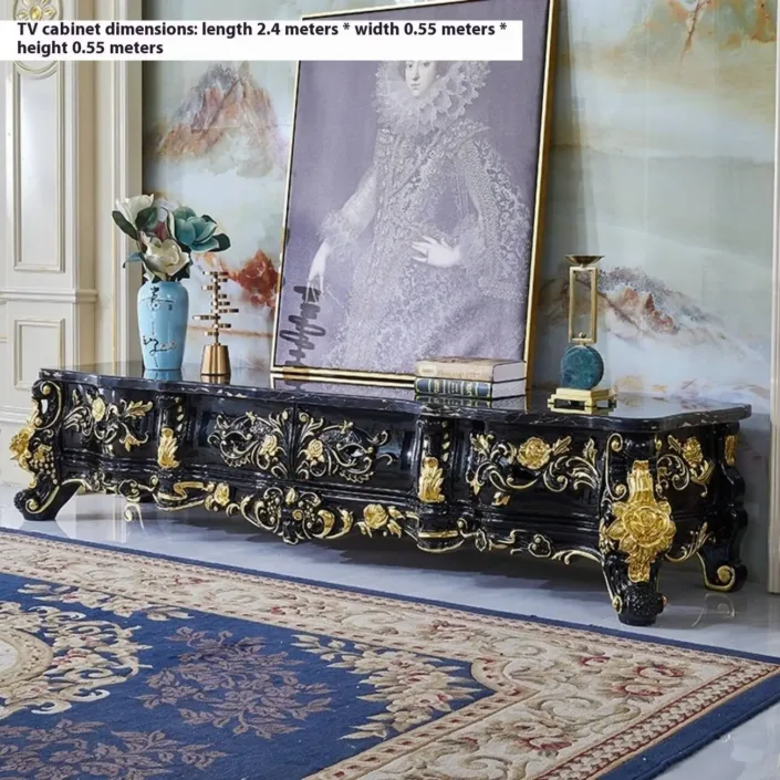 Globe Furnishings - European Style First Layer Cowhide Palace Villa Sofa Globe Furnishings - European Style First Layer Cowhide Palace Villa Sofa