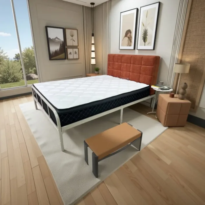 Popular Scandinavian Minimalist Double Bed