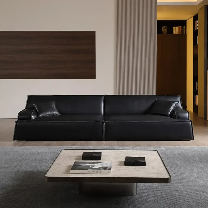 Globe Furnishings - Damascus Italian Minimalist Sofa Globe Furnishings - Damascus Italian Minimalist Sofa
