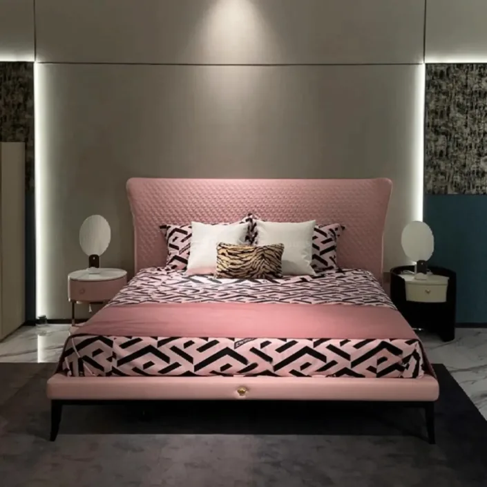 Versace Genuine Leather Princess Bed