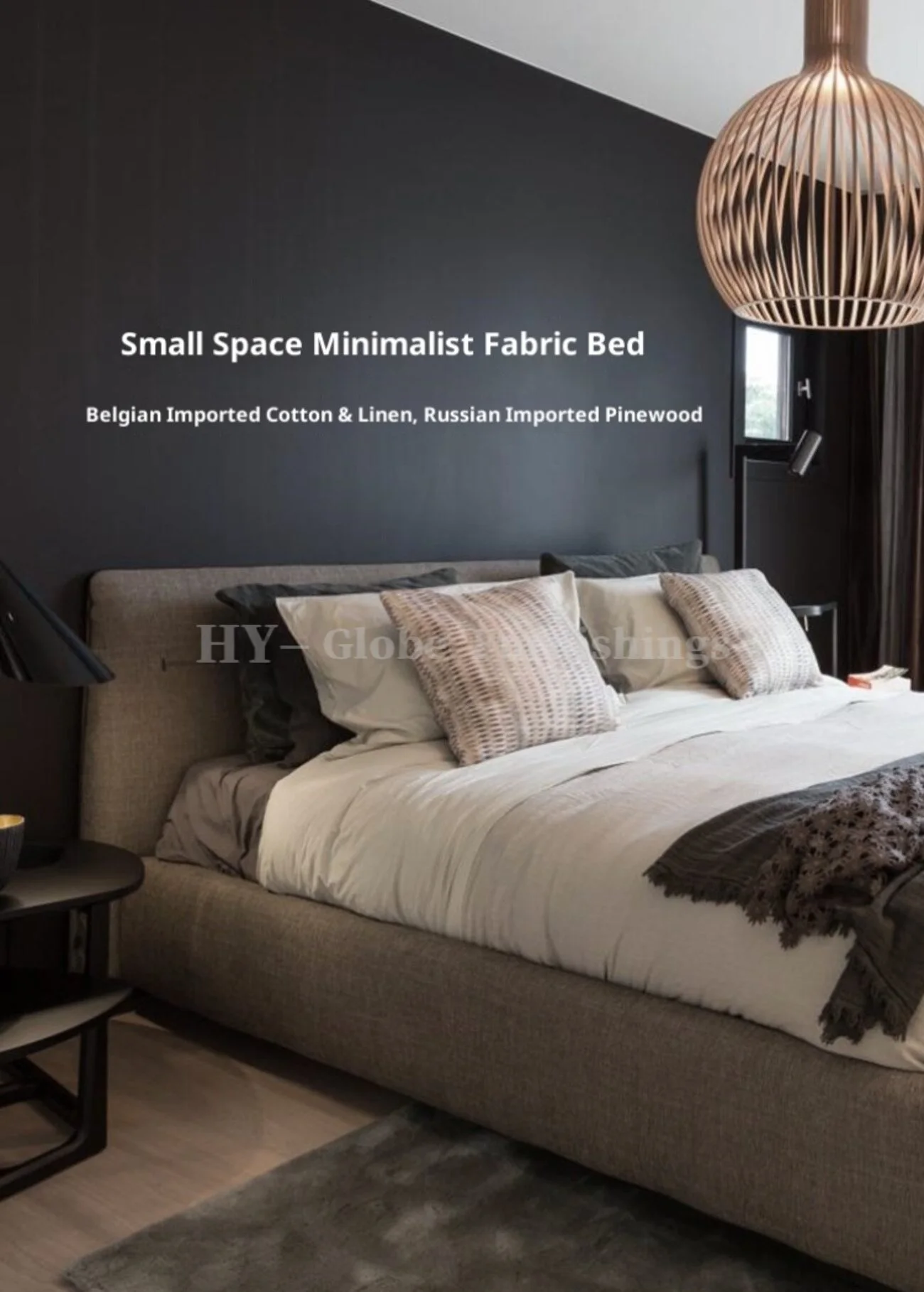 Globe Furnishings - Jacqueline Smile Bed