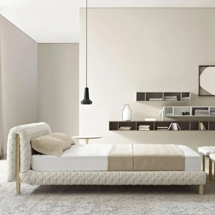 Globe Furnishings - Original Replica Suede Free-Form Space Bed Globe Furnishings - Original Replica Suede Free-Form Space Bed