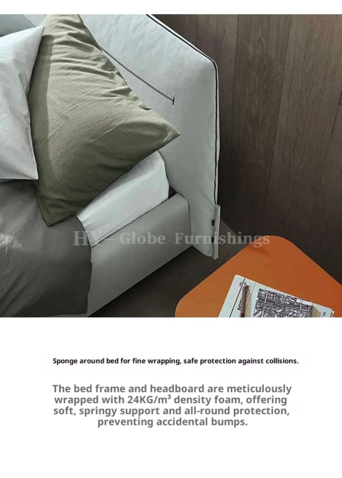 Globe Furnishings - Jacqueline Smile Bed