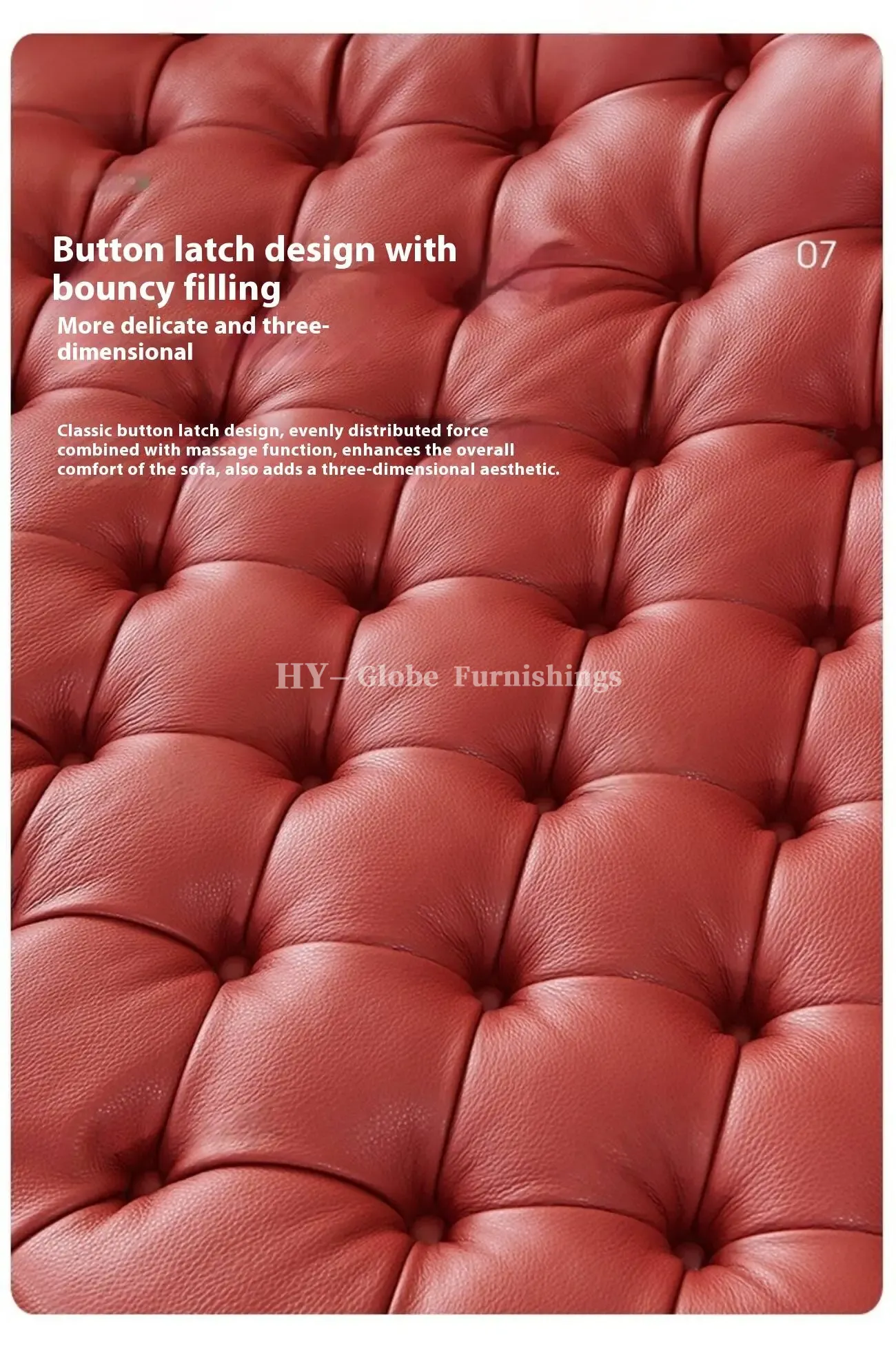 Globe Furnishings - Bohemian Skirted Sofa