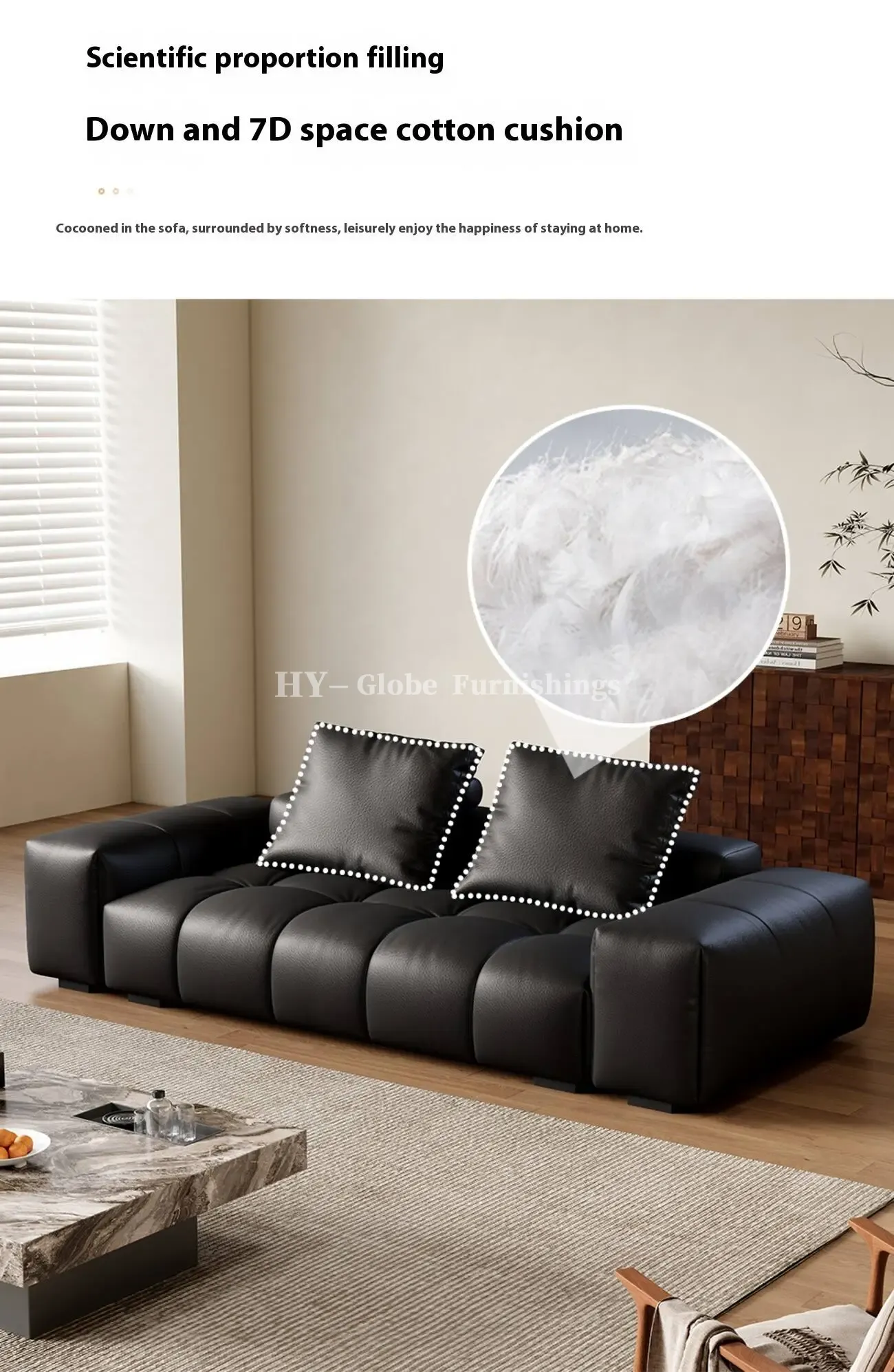 Globe Furnishings - Italian Minimalist Pixel Sofa