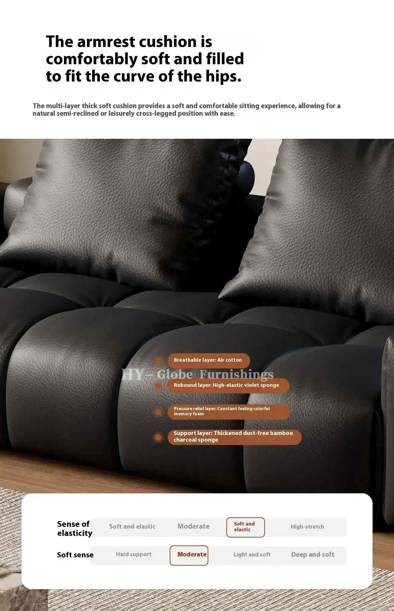 Globe Furnishings - Italian Minimalist Pixel Sofa